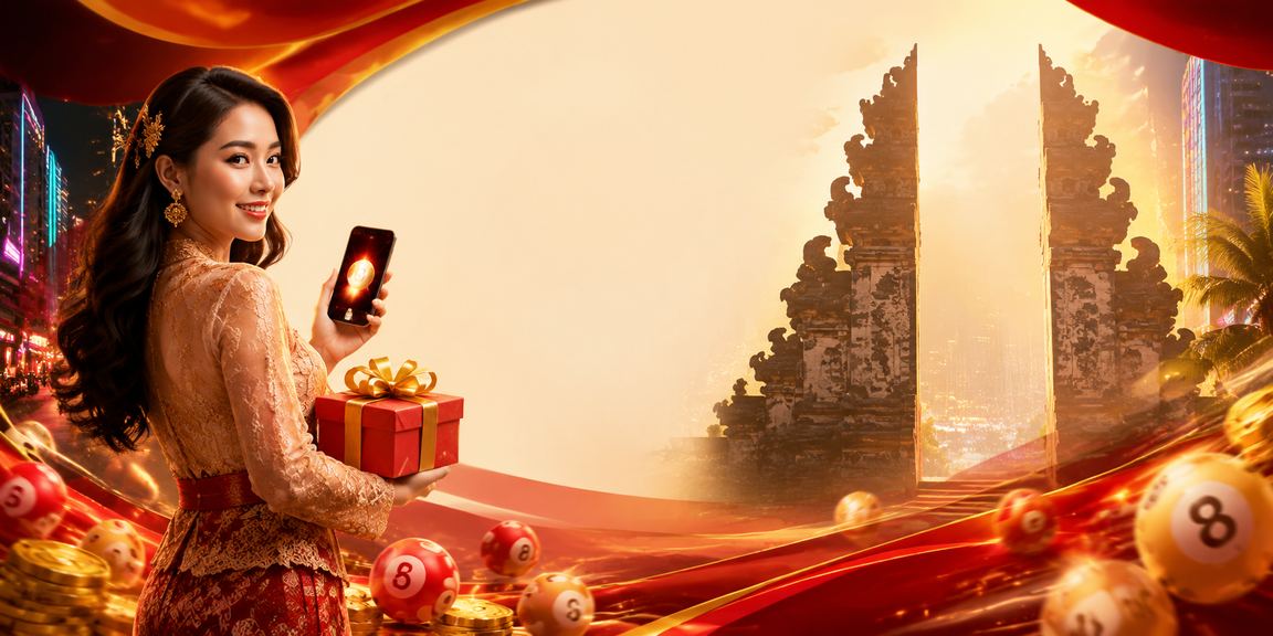 Tampilan neon cerah dari platform casino mobile dengan antarmuka modern di malam hari